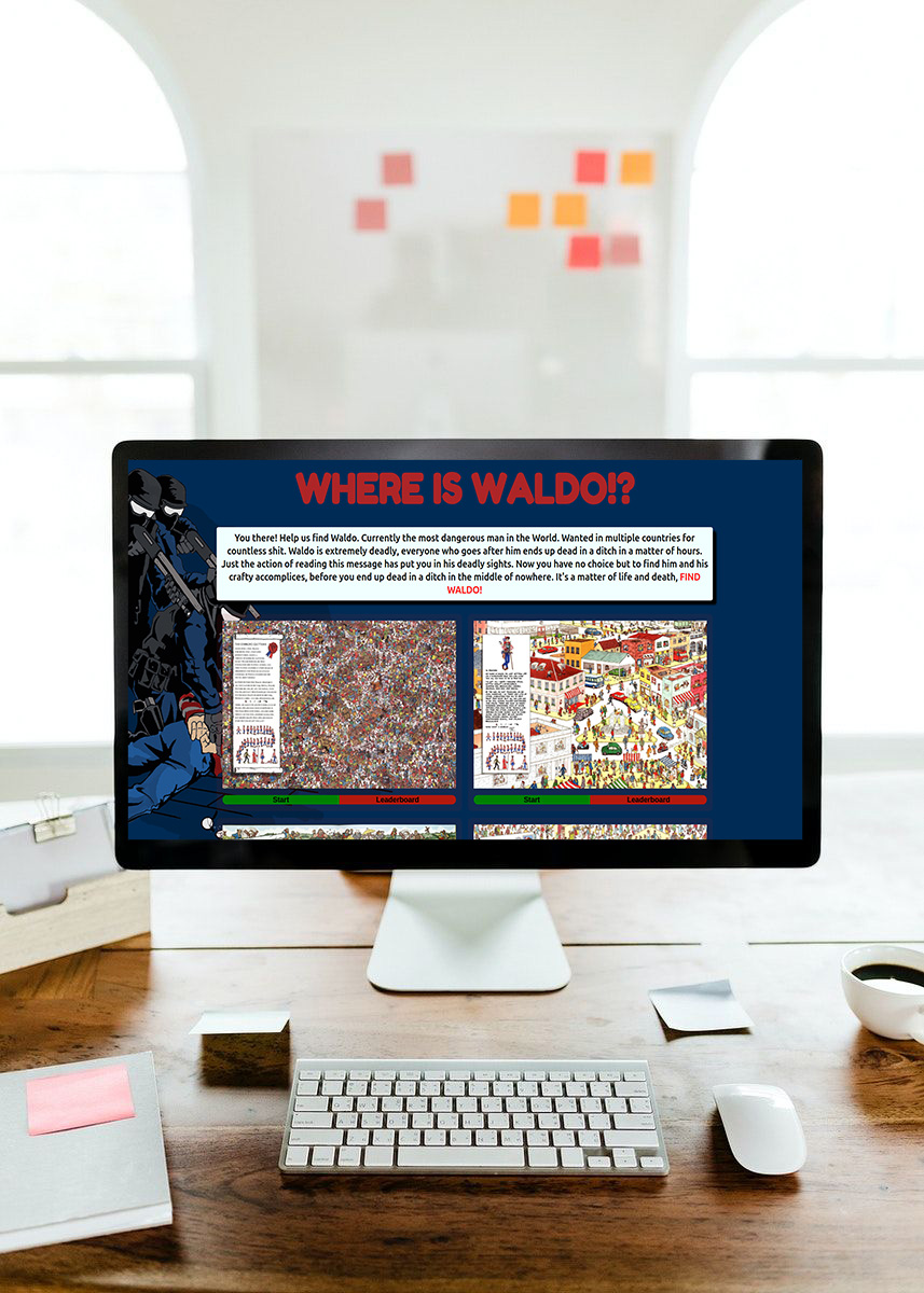 mockup of the project